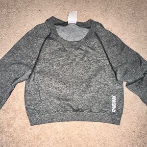 GYMSHARK Long Sleeve Crop Top